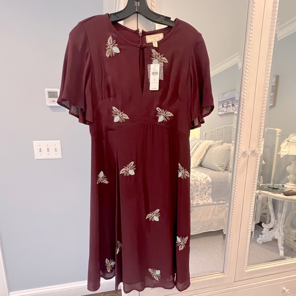 Moulinette Souers Embroidered Dragonfly Dress - Picture 1 of 5